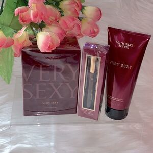 Victoria’s Secret Very Sexy Body Care & Roller Ball Beauty Bundle